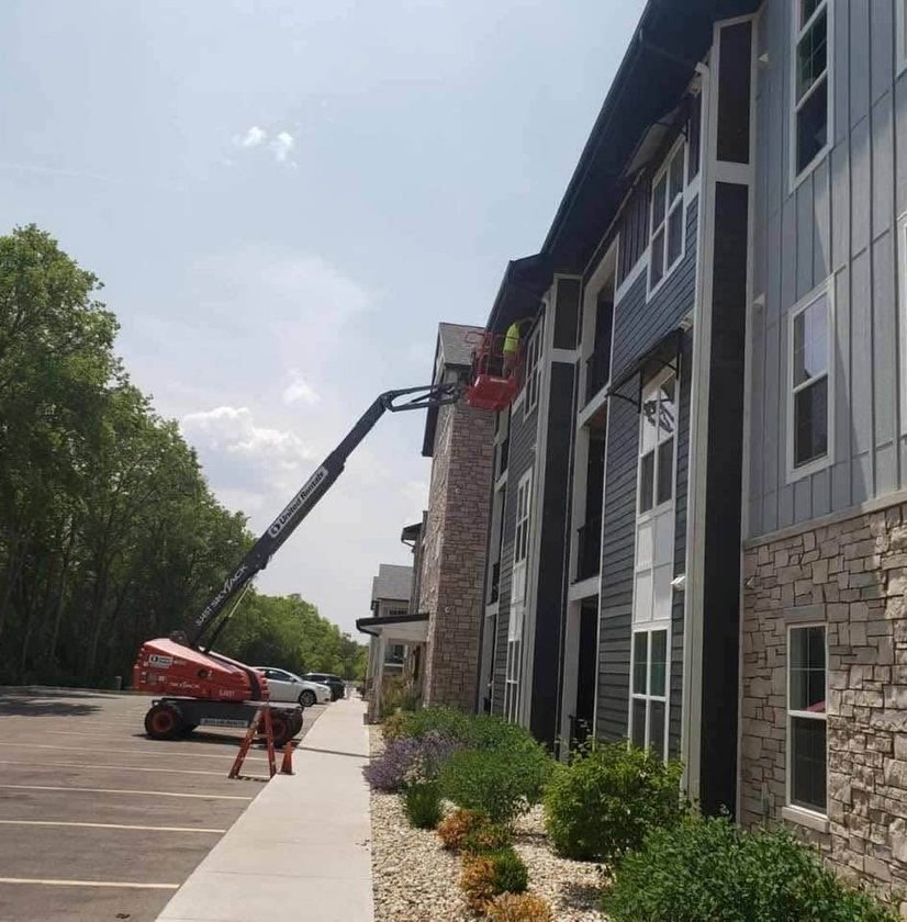 Commercial building construction