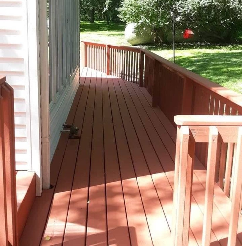 Deck and structure build